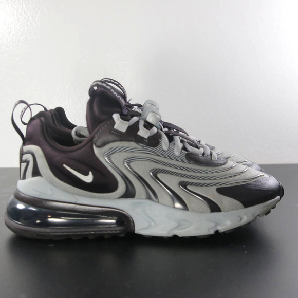 Nike Shoes - Nike Air Max 270 React  Burgundy Gray Women's Sneakers 003389 7Womens/5.5 Youth
